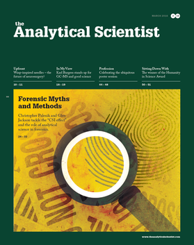 The Analytical Scientist Cover, Forensic Myths