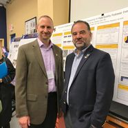 Glen and Jose Almirall at the 25th Anniversary of WVU's FIS Program. Morgantown, WV, April 2018.