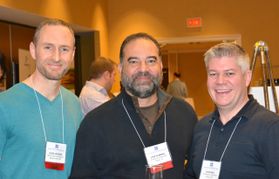 Glen, Jose Almirall and Adam Hall at the 2015 ASMS Sanibel meeting on Security and Forensic Applications of Mass Spectrometry