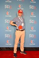 Dr. Jackson as Forest Gump at SciX 2019